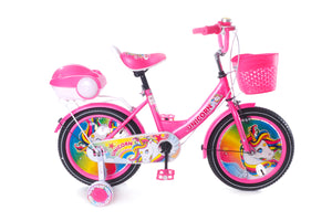 M2G จักรยาน เด็กผู้หญิง 16 นิ้ว ลาย UNICORN - Kids Bike 16" #2127
